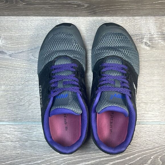 Inov-8 Bare-XF 210 v2 Women’s Sz 7.5 Black Purple Minimalist Trail Running Shoes - Picture 5 of 12